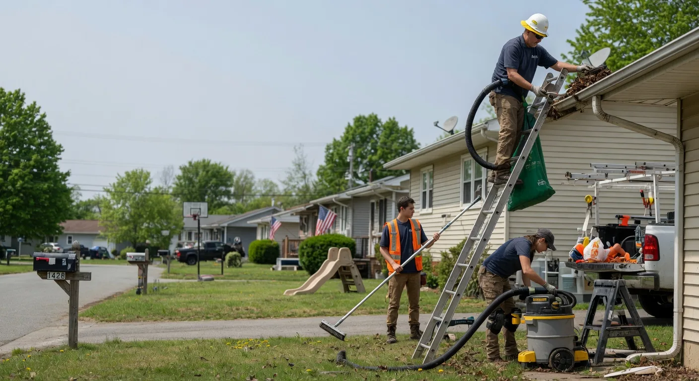 Gutter Installation in Wapakoneta, OH near me